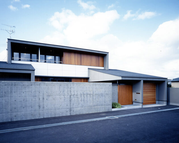 現代建築の家