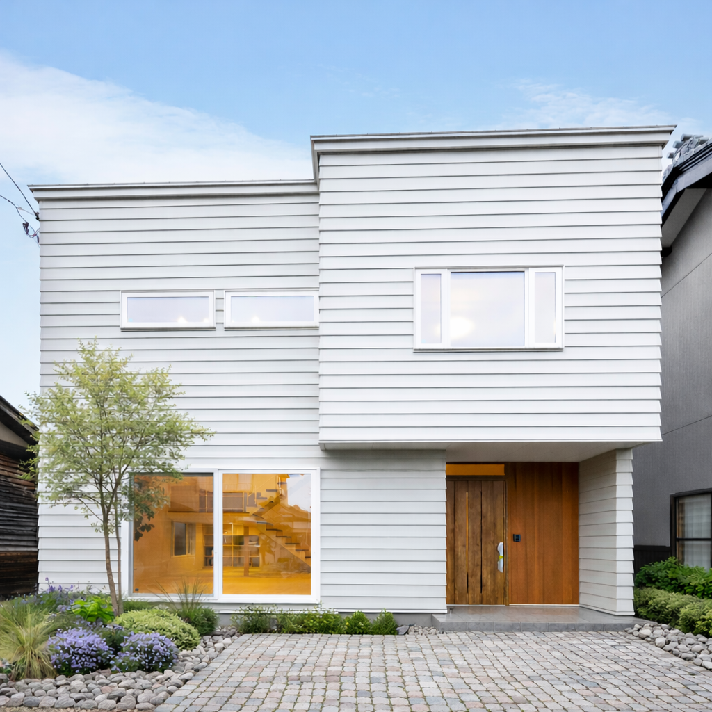 地震に強い、吹き抜けの家