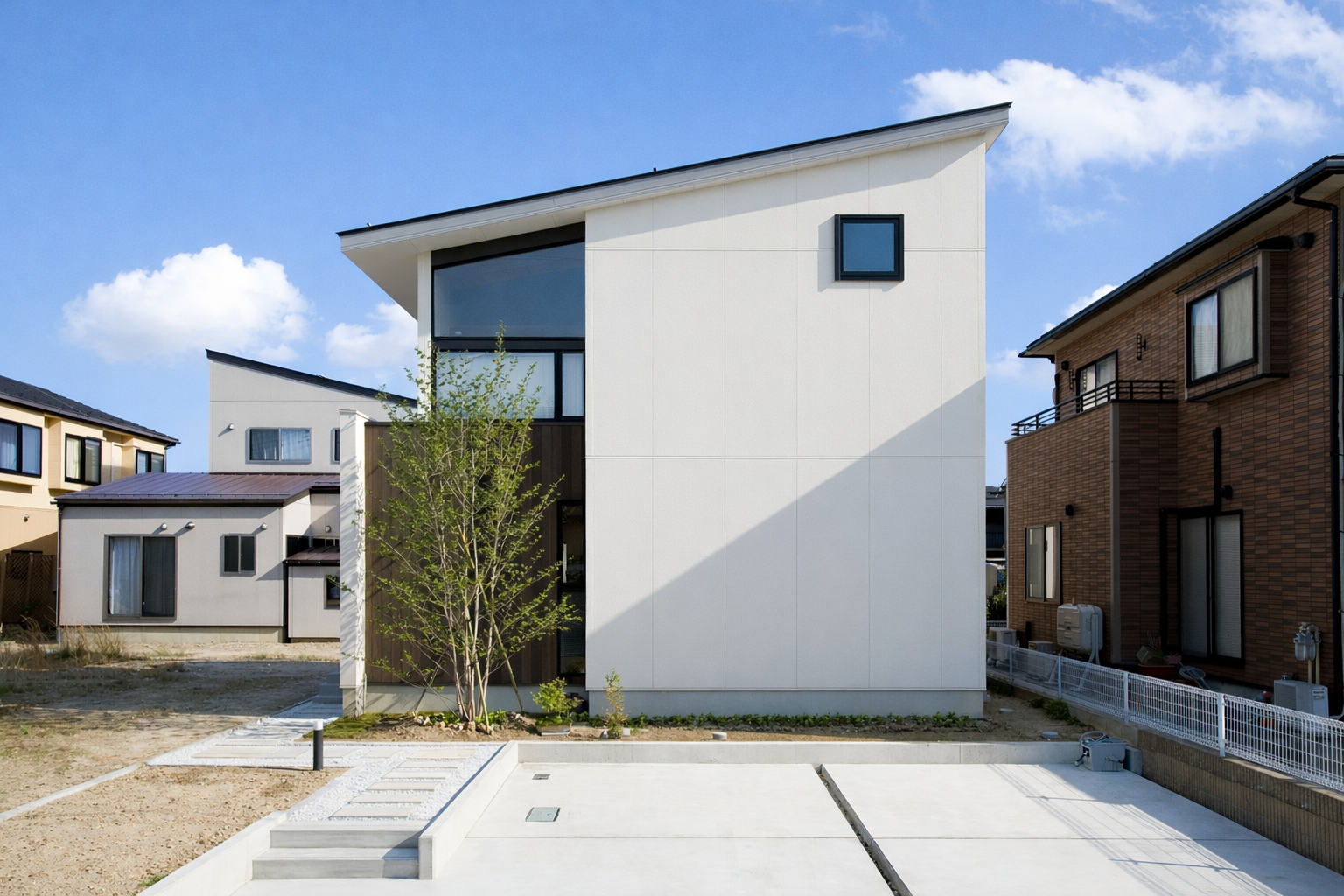 コンパクトで心地よい家